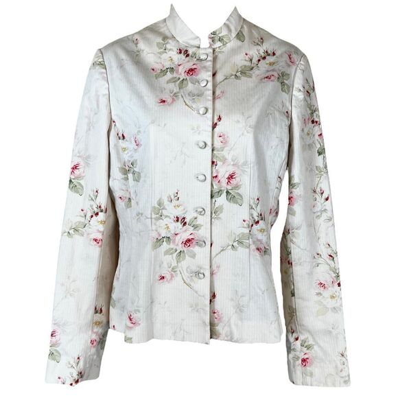 Lauren Ralph Lauren Westbury Antique Roses Blazer